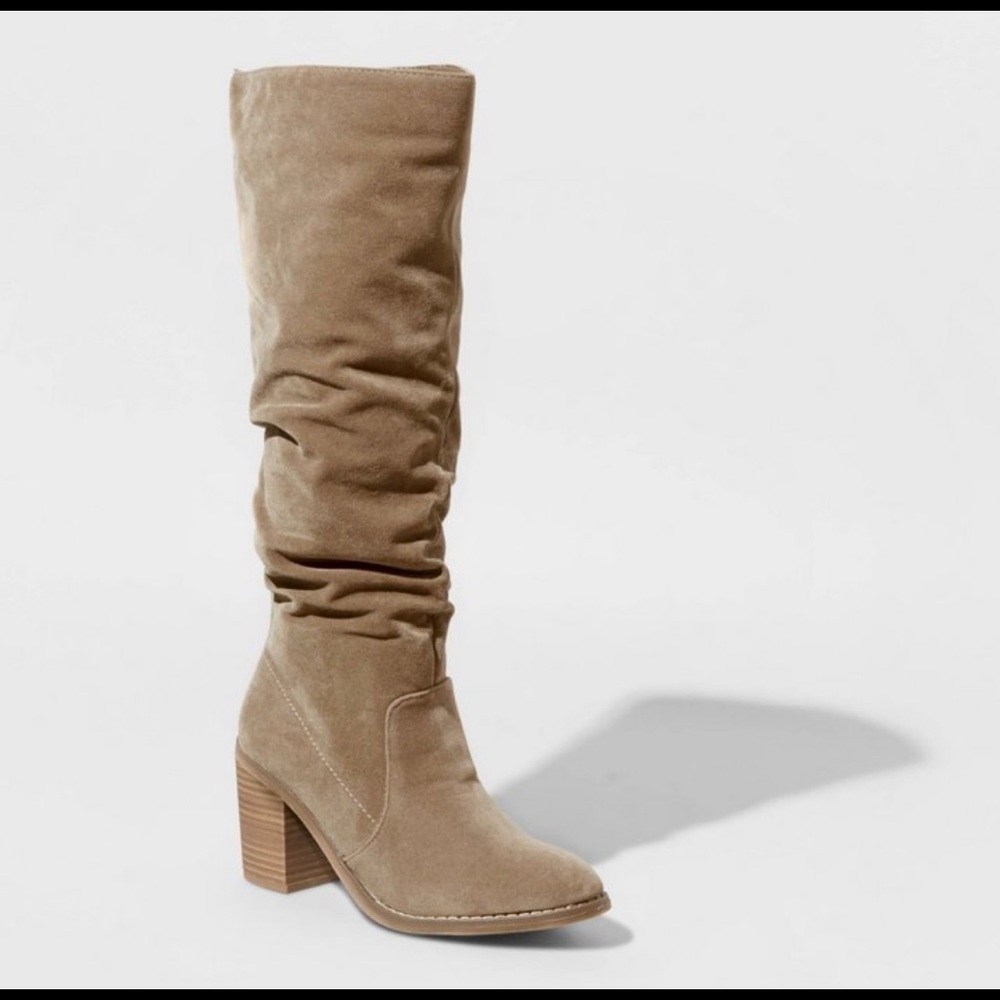 Lainee Healed Scrunch Boots